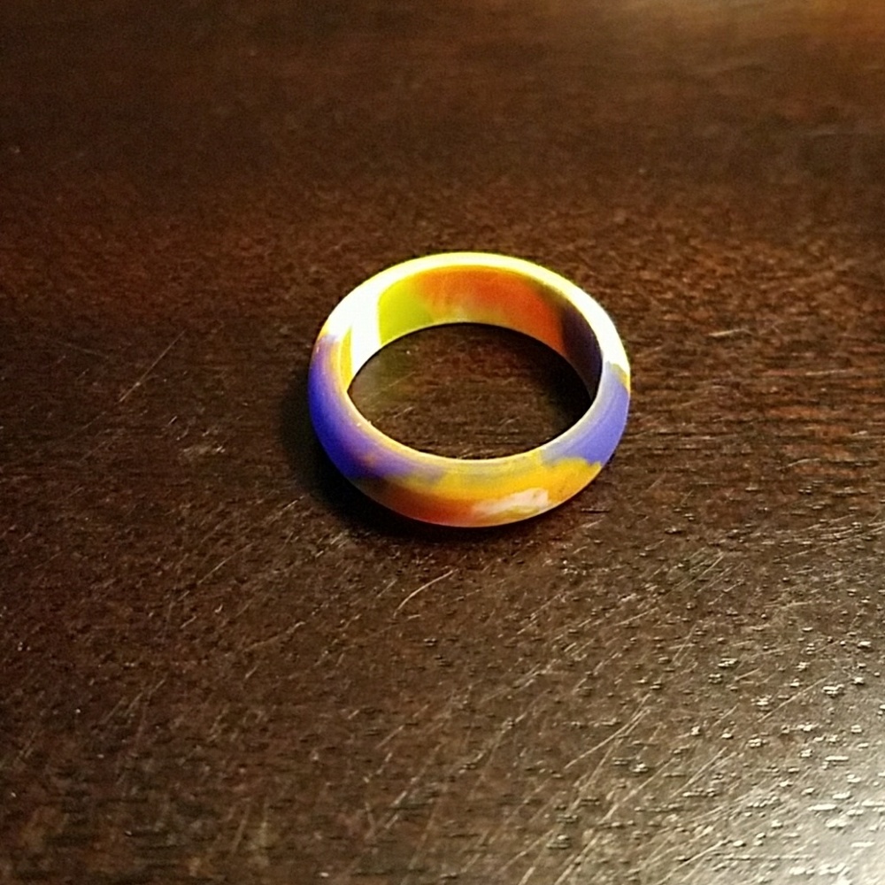 Sz 5 NEW Silicone Ring